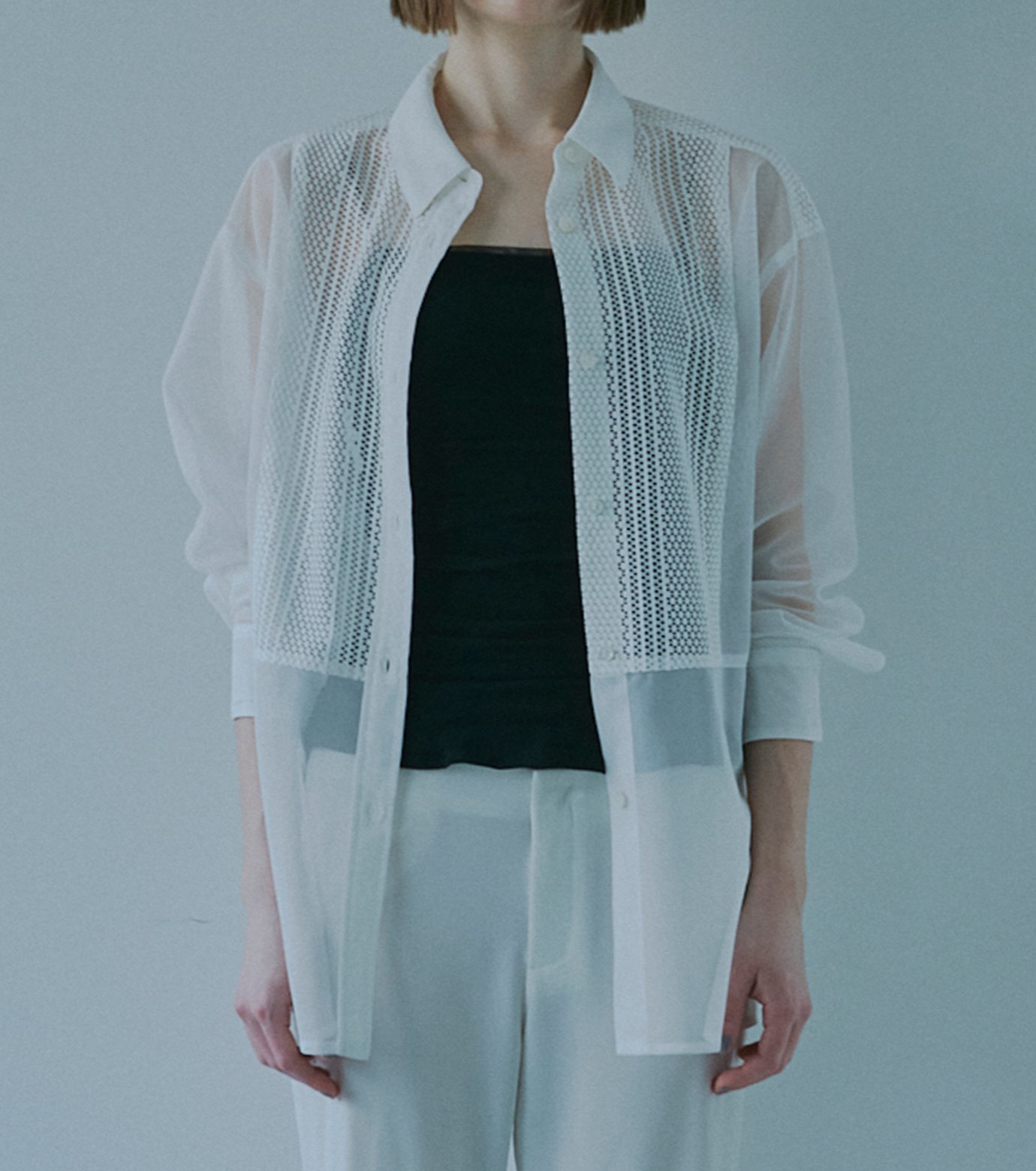 ル シェル ブルー - LE CIEL BLEU | Lace & Mesh Combo | RESTIR リステア