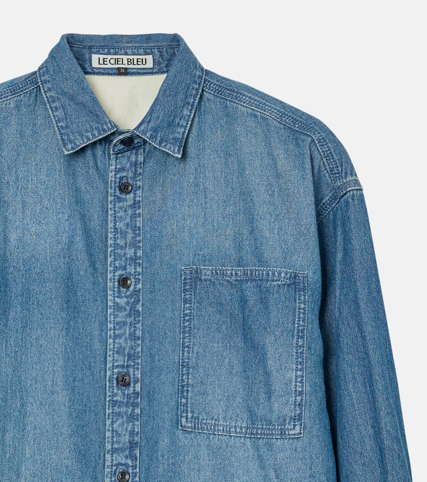 ル シェル ブルー - LE CIEL BLEU | Denim Oversized | RESTIR リステア