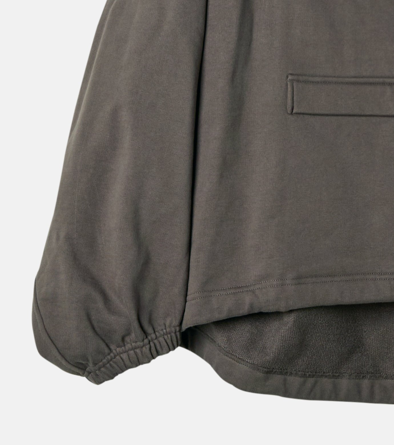 ル シェル ブルー - LE CIEL BLEU | Anorak Sweatshirt-Charcoal