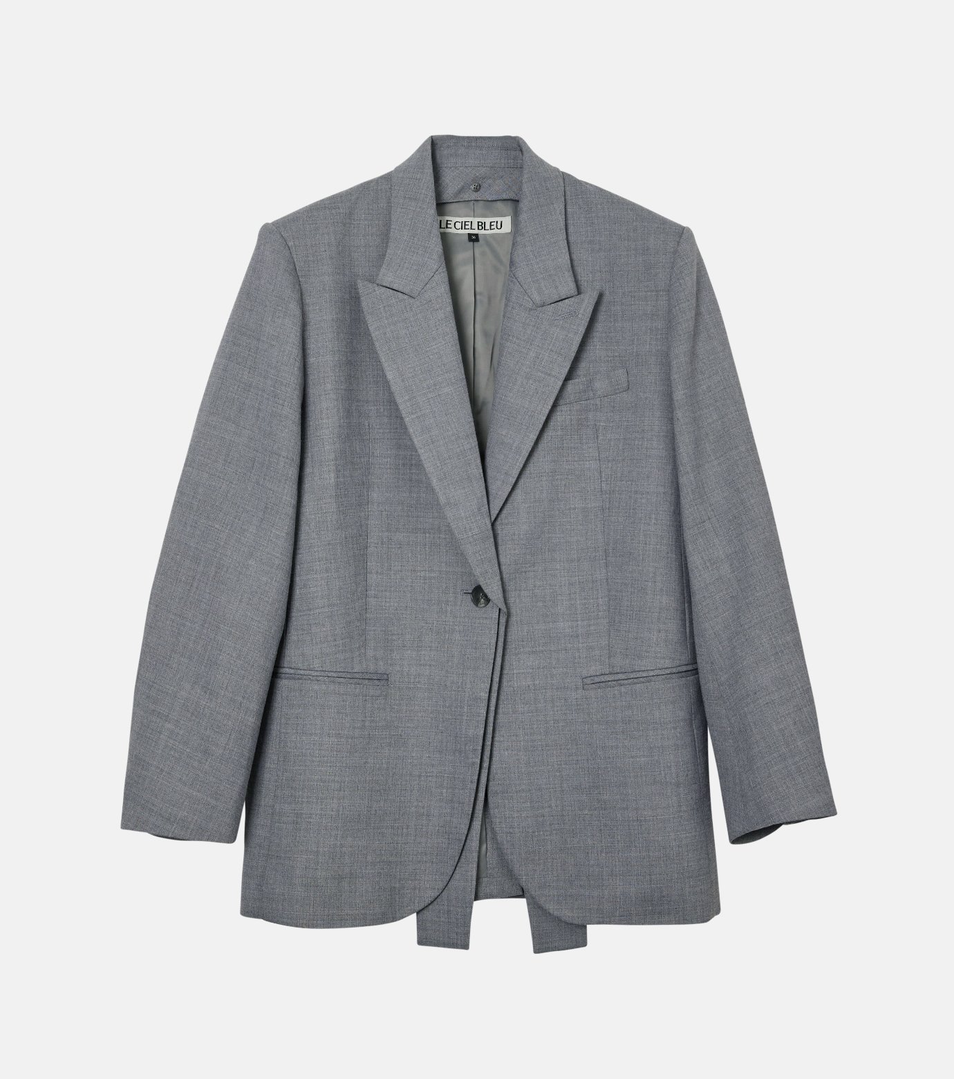 ル シェル ブルー - LE CIEL BLEU | Tailored Jacket w/Removable