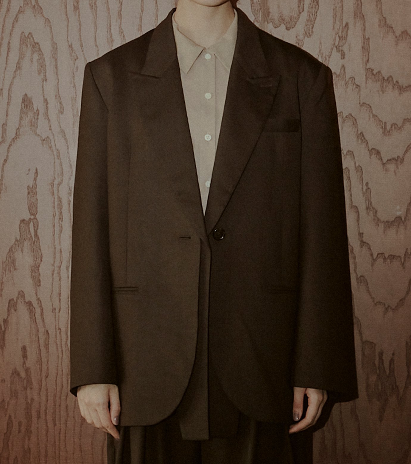 ル シェル ブルー - LE CIEL BLEU | Tailored Jacket w/Removable