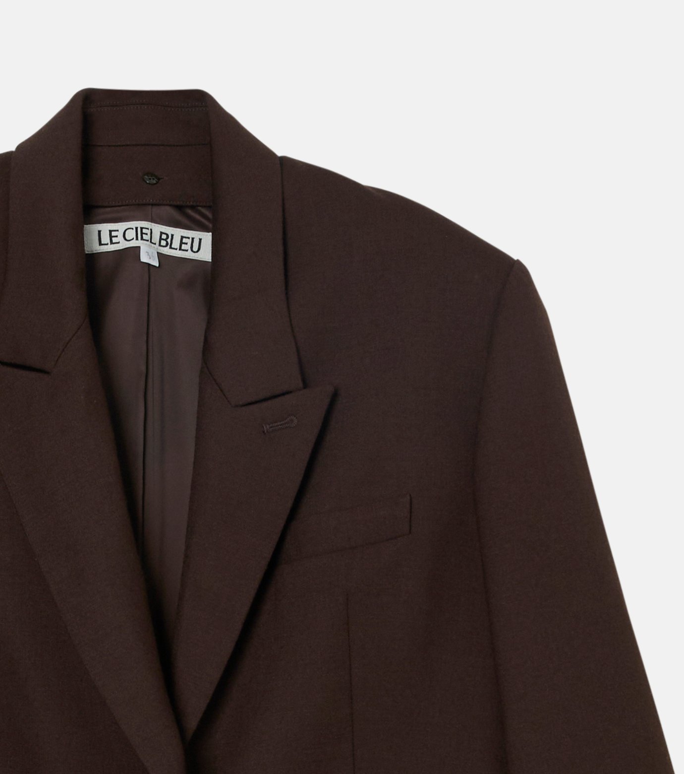 ル シェル ブルー - LE CIEL BLEU | Tailored Jacket w/Removable