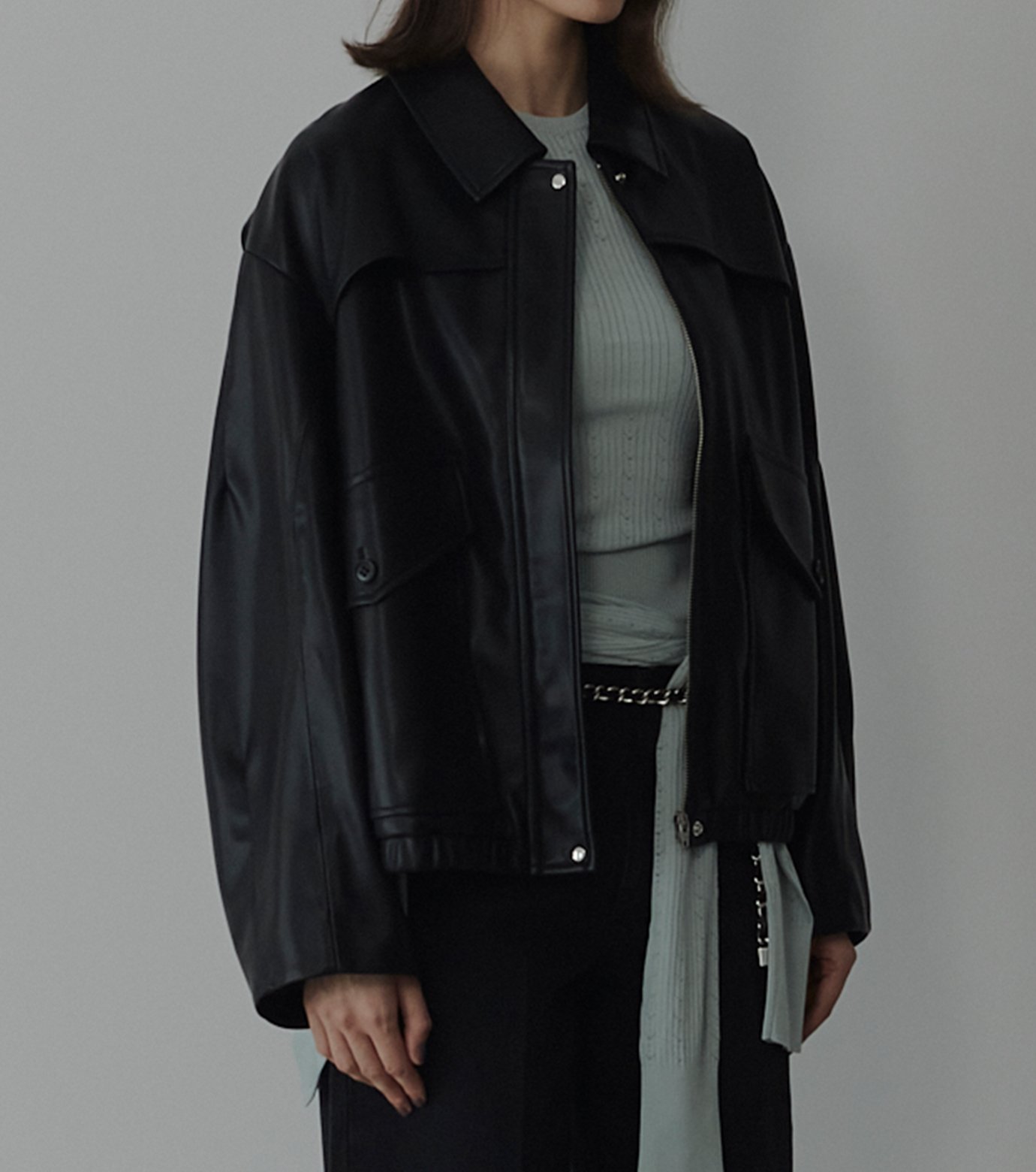 ル シェル ブルー - LE CIEL BLEU | Faux Leather | RESTIR リステア