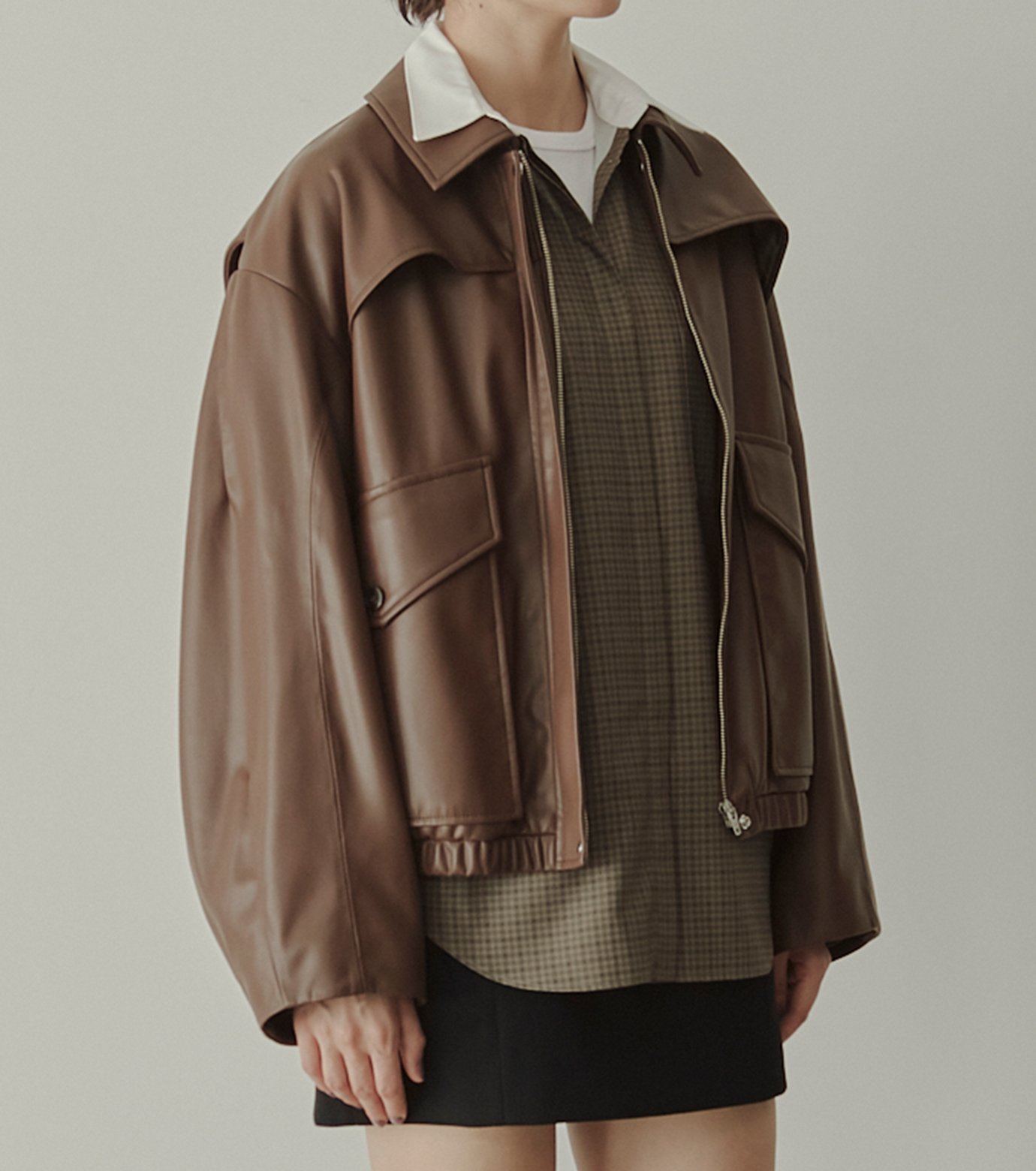 ル シェル ブルー - LE CIEL BLEU | Faux Leather | RESTIR リステア