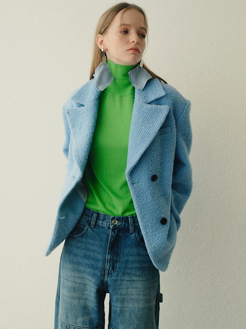 Roving Tweed Oversized Jacket