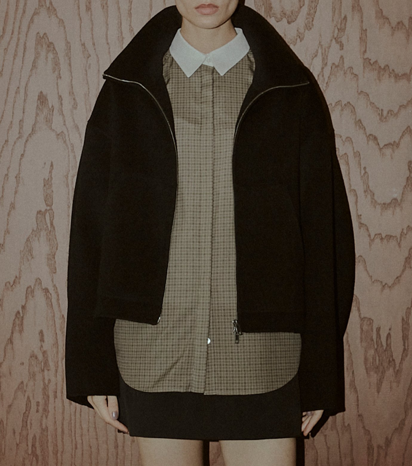 ジャケット・アウター LE CIEL BLEU Zip-Up Double-Face Blouson ル シェル ブルー - LE CIEL BLEU | Zip-Up Double-Face | RESTIR リステア