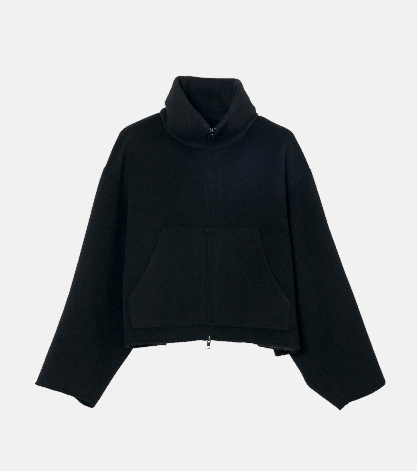 ルシェルブルー　LE CIEL BLEU ジップアップダブルフリースブルゾン ル シェル ブルー - LE CIEL BLEU | Zip-Up Double-Face | RESTIR リステア