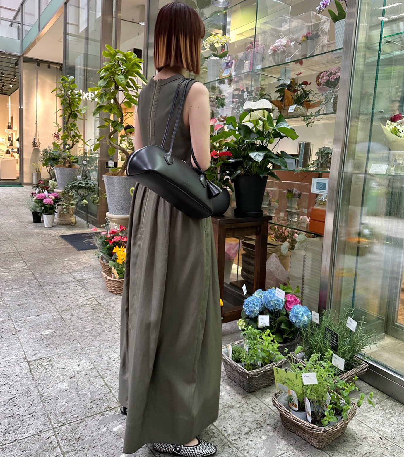 ル シェル ブルー - LE CIEL BLEU | Bi-Material Fit and Flare