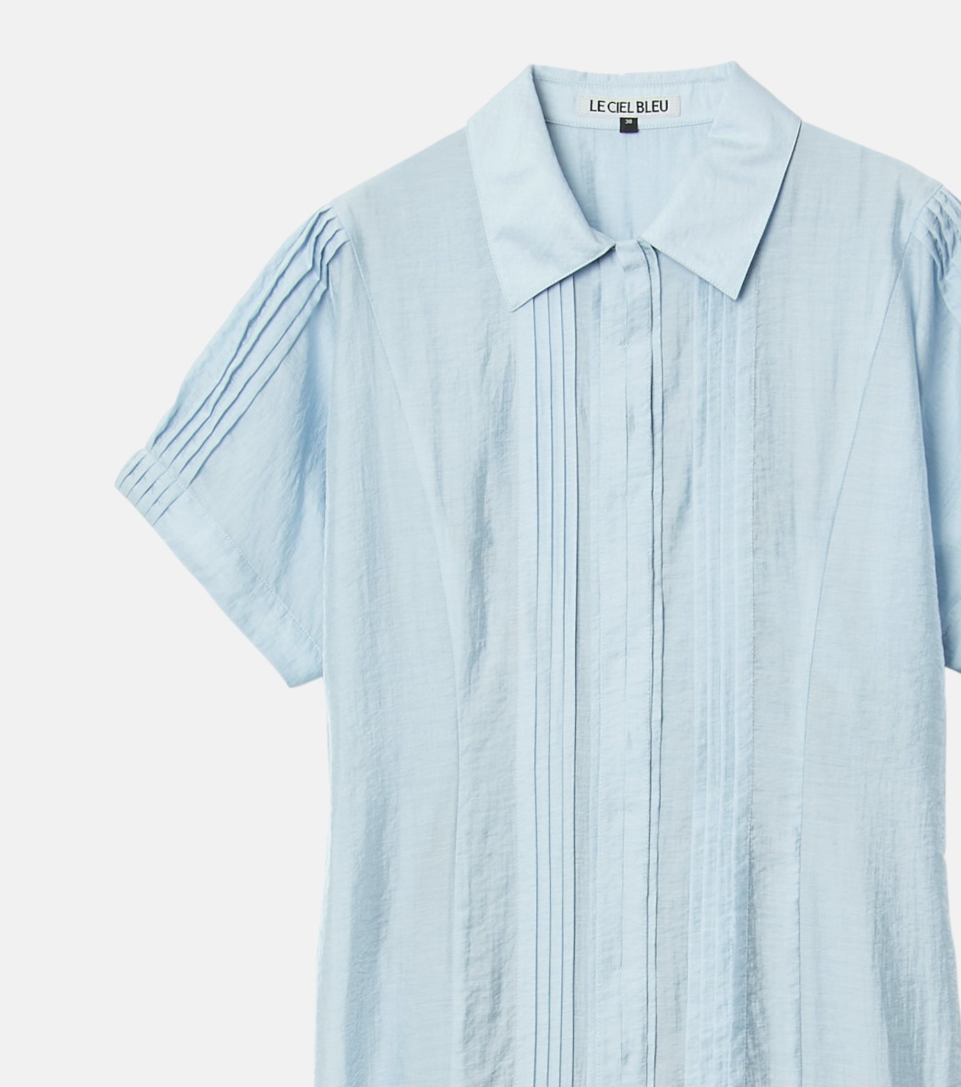 ル シェル ブルー - LE CIEL BLEU | Pleated Dress-Light | RESTIR