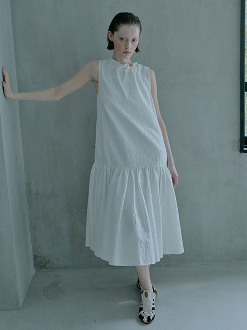 ルシェルブルー チェックバルーンコート 美品 LE CIEL BLEU - 新品ルシェルブルー綿リネン青白トレンチ