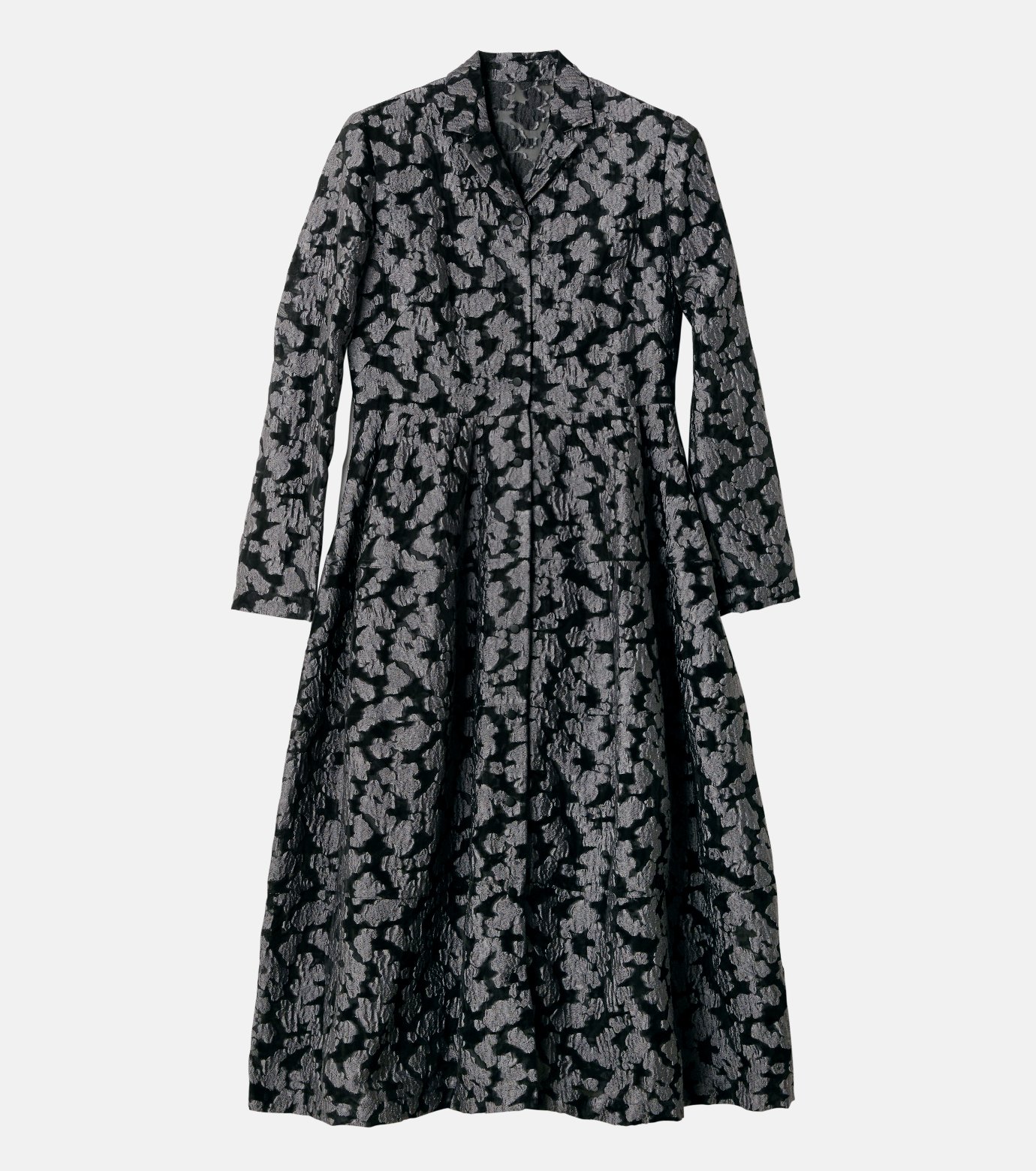 LE CIEL BLEU Sheer Jacquard Dress美品　半額以下 LE CIEL BLEU｜クラシックシアージャカードドレス / Classic Sheer