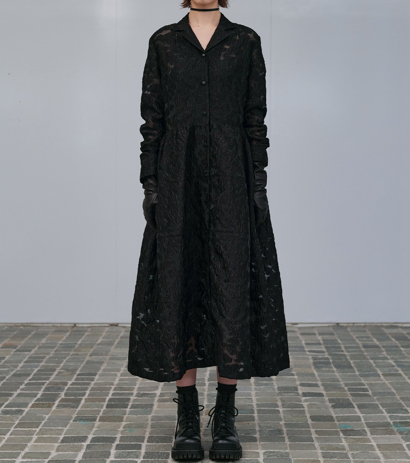 rumiko.cielさま ル シェル ブルー - LE CIEL BLEU | Classic Sheer Jacquard | RESTIR