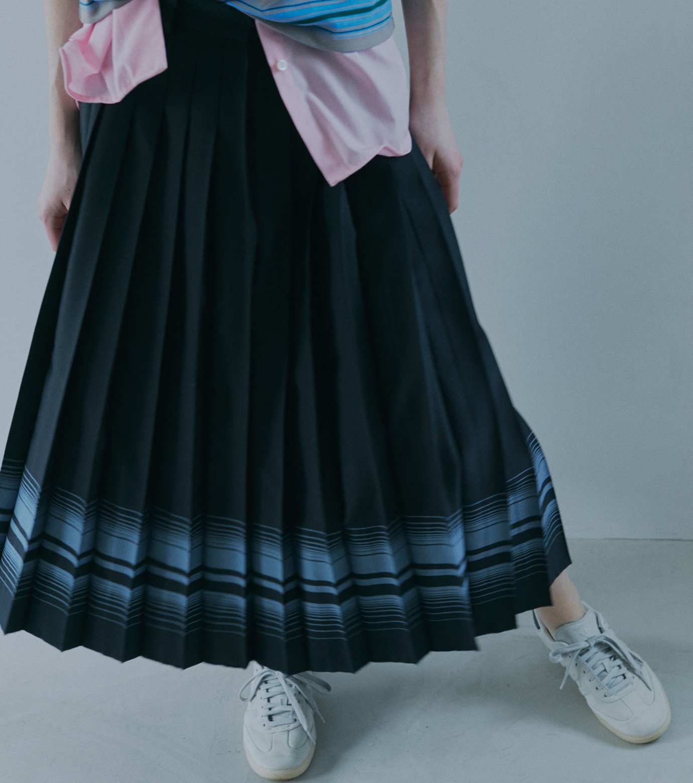 m aさま専用　新品　ルシェルブルー　スカート セール】デタッチャブルタイトスカート / Detachable Tight