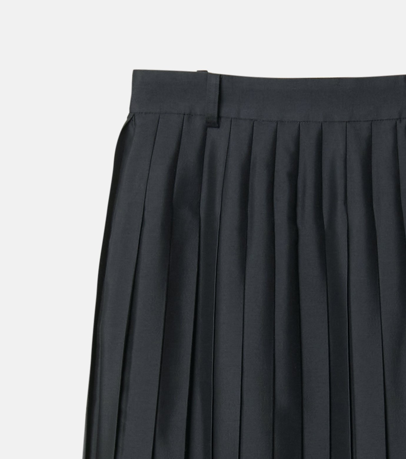 ル シェル ブルー - LE CIEL BLEU | Pleated Skirt w/Multi-Striped