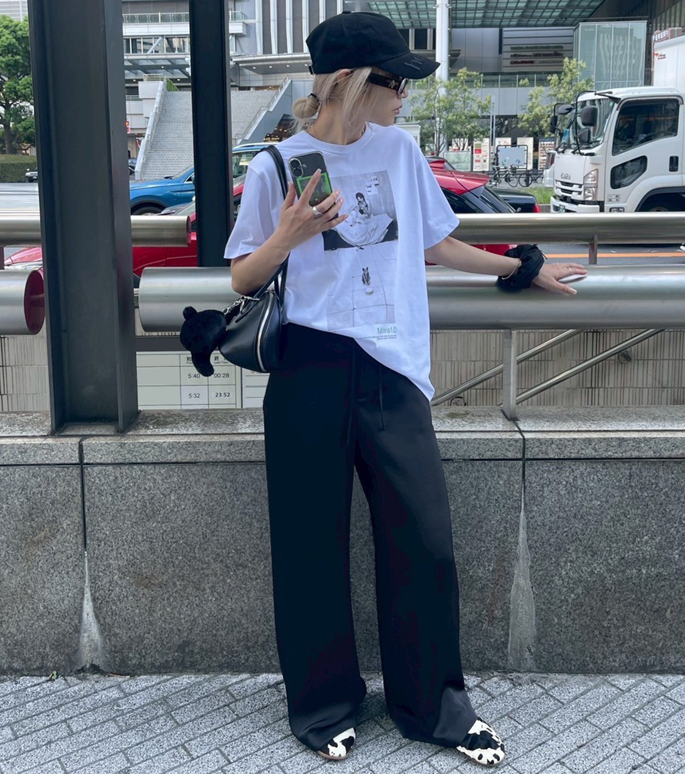 ル シェル ブルー - LE CIEL BLEU | Satin Relax Fit | RESTIR リステア