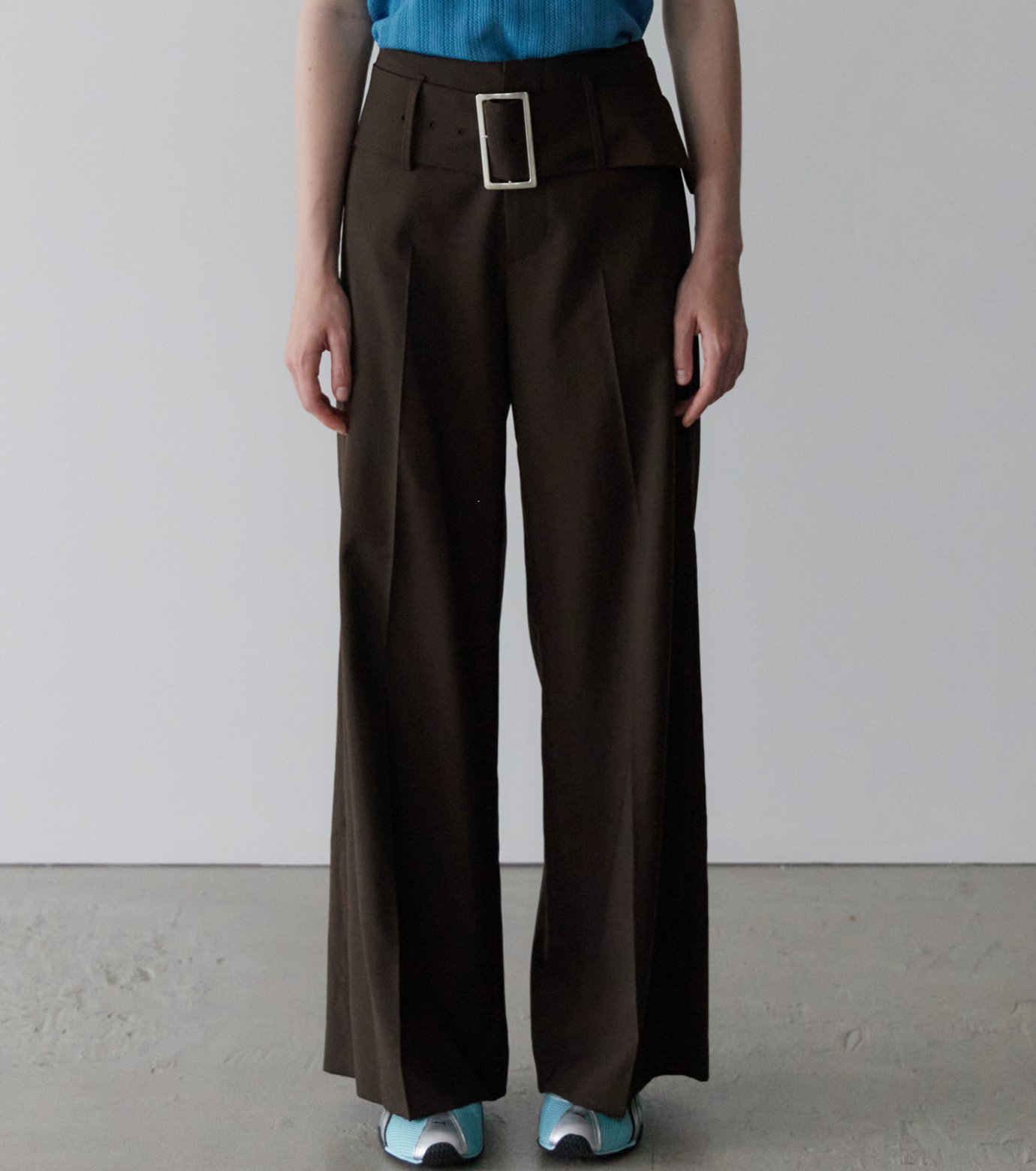パンツ iRENE Summer Wool Trousers LE CIEL BLEU LE CIEL BLEU IRENE SUMMER WOOL TROUSERS（Women's Whimsy +