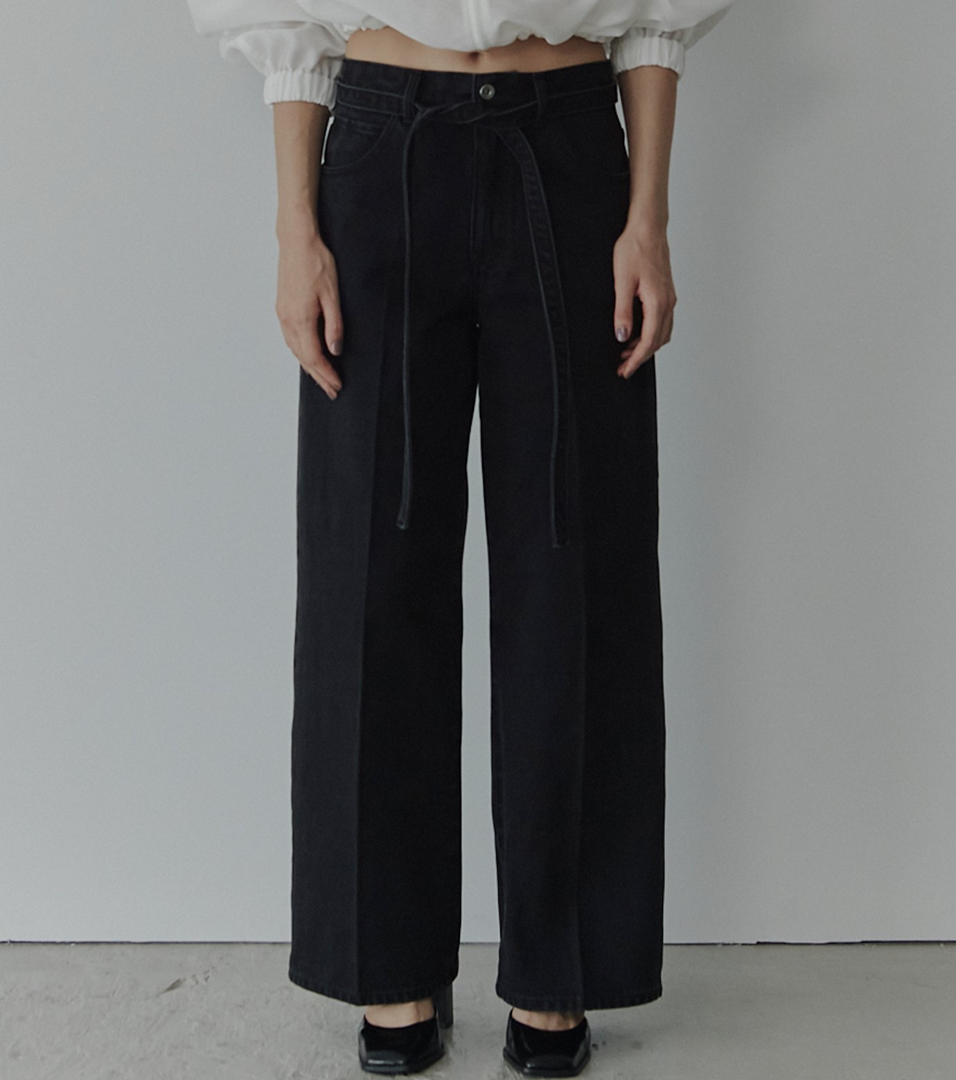 ル シェル ブルー - LE CIEL BLEU | Straight Fit Jeans | RESTIR リステア
