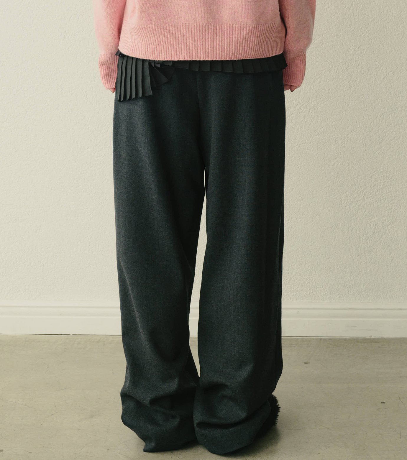 ル シェル ブルー - LE CIEL BLEU | Relaxed Wool Double-Cloth