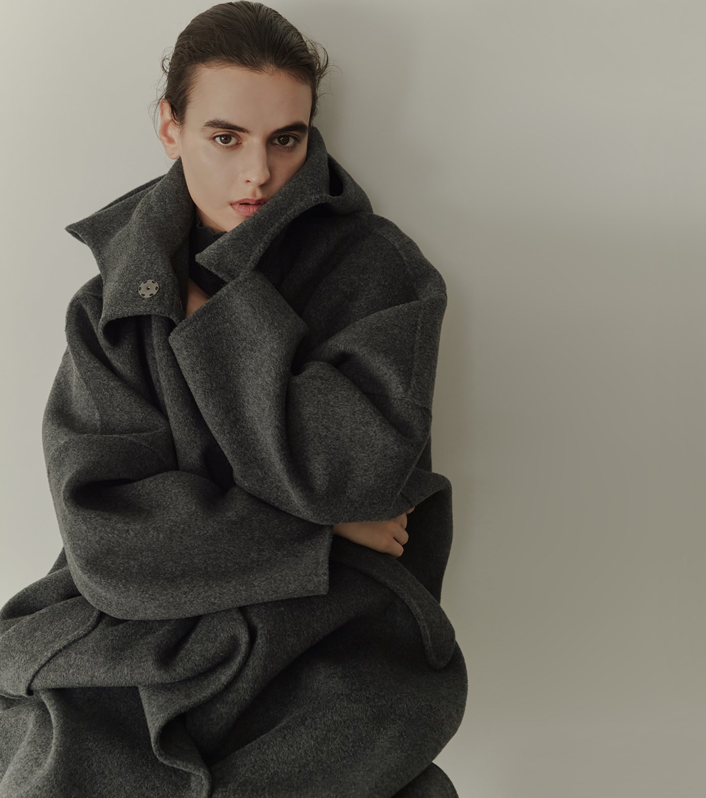 ル シェル ブルー - LE CIEL BLEU | Hooded Double-Face