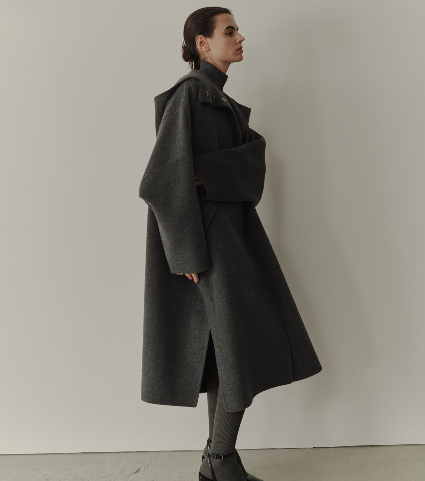 ル シェル ブルー - LE CIEL BLEU | Hooded Double-Face | RESTIR リステア