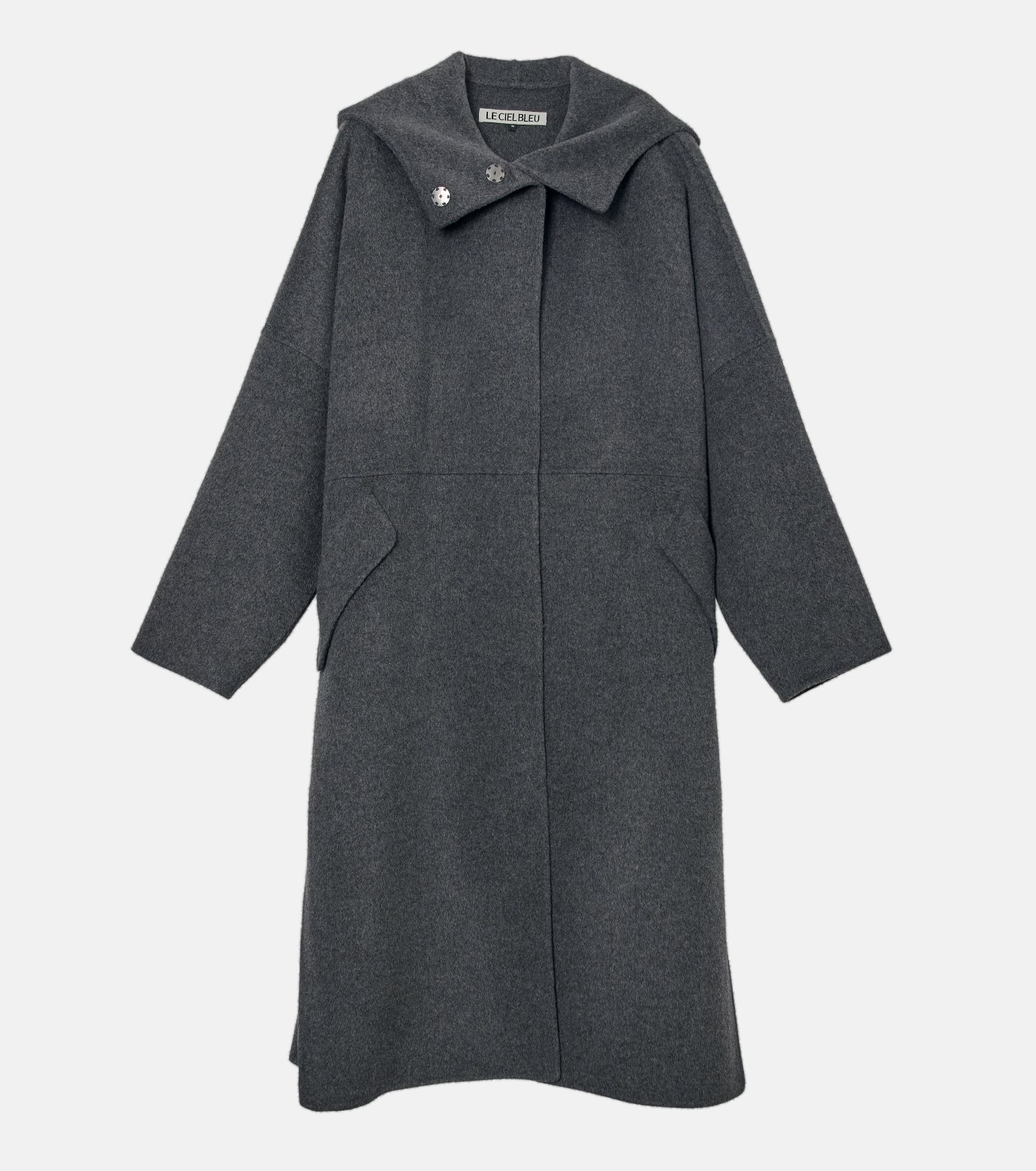 ジャケット・アウター LE CIEL BLEU Hooded Double-Face Coat ル シェル ブルー - LE CIEL BLEU | Hooded Double-Face