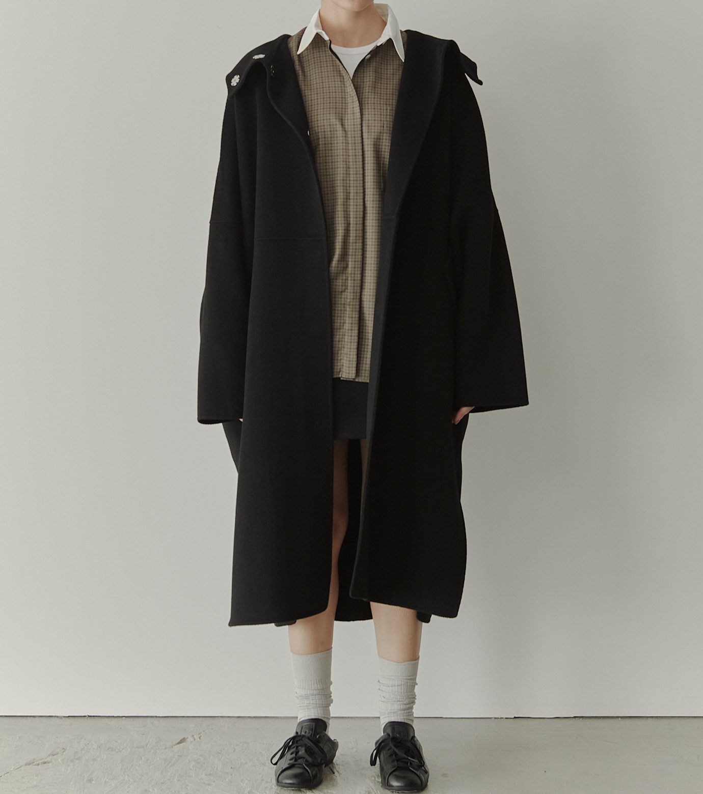 ル シェル ブルー - LE CIEL BLEU | Hooded Double-Face | RESTIR リステア