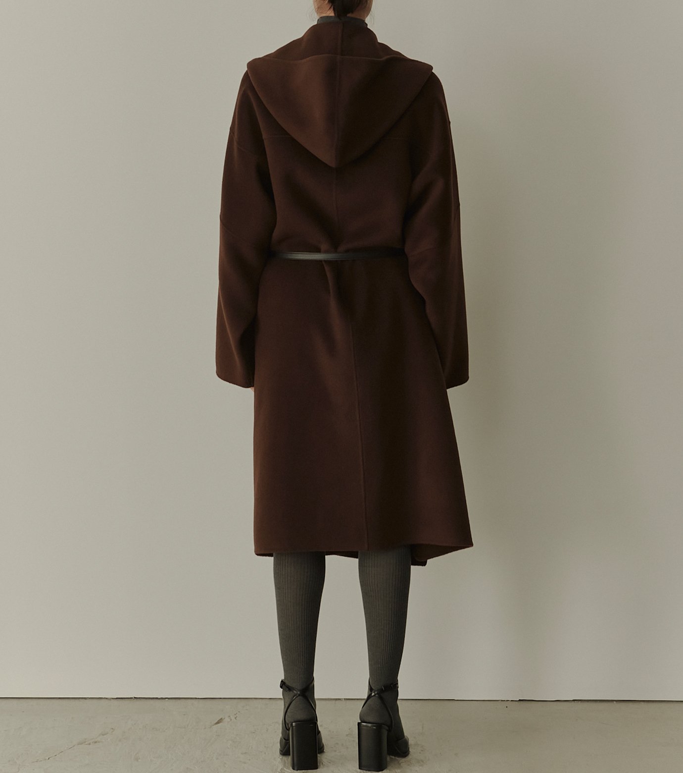 ルシェルブルー　Hooded Double-Face Coat セール】フードダブルフェイスコート / Hooded Double-Face Coat