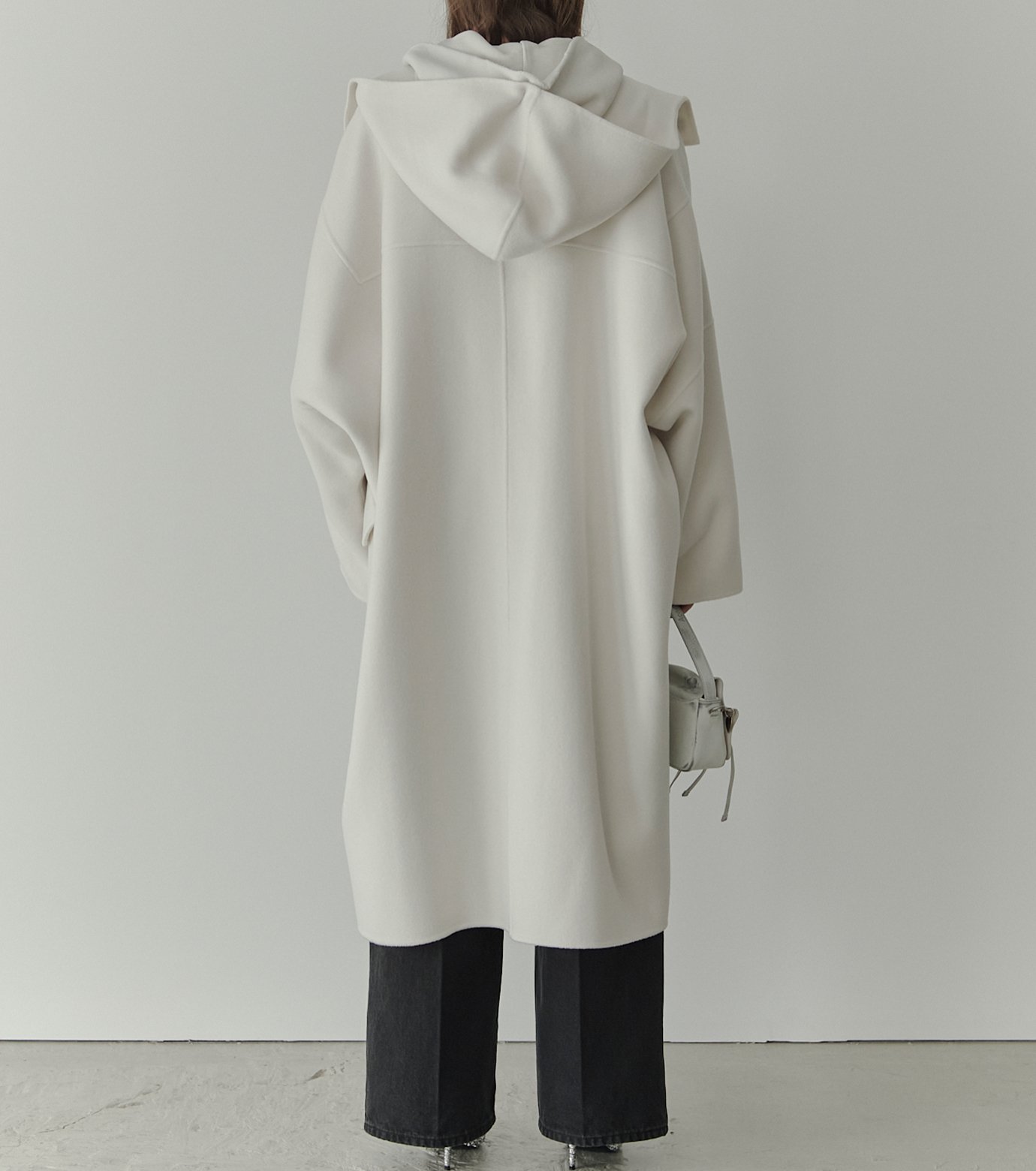 ル シェル ブルー - LE CIEL BLEU | Hooded Double-Face Coat