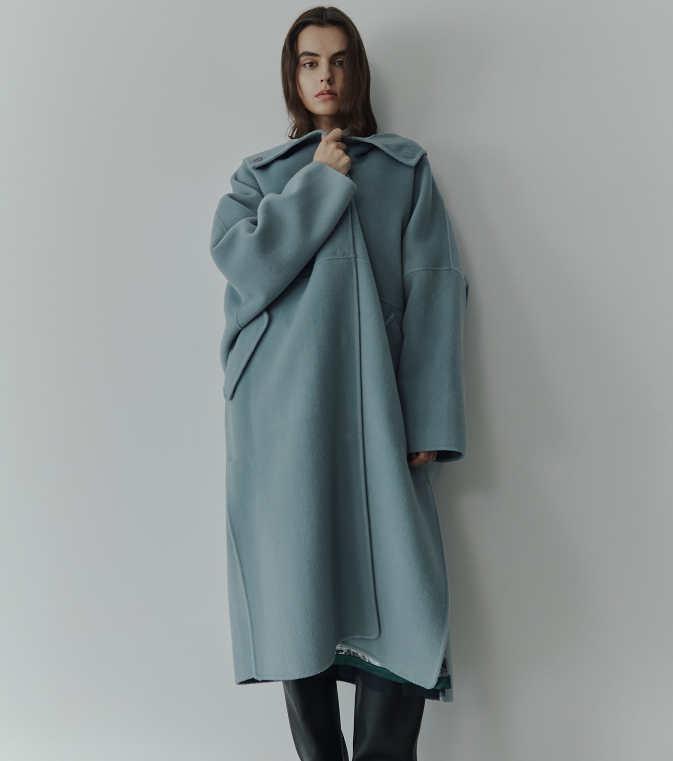 新品⭐︎ LE CIEL BLEU ルシェルブルー ジャケット　36 LE CIEL BLEU（ルシェルブルー）の「Faux Leather Oversized