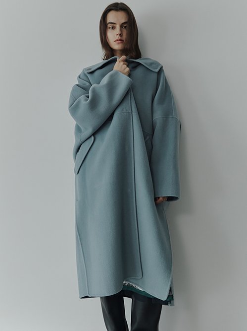 Hooded Double-Face Coat
