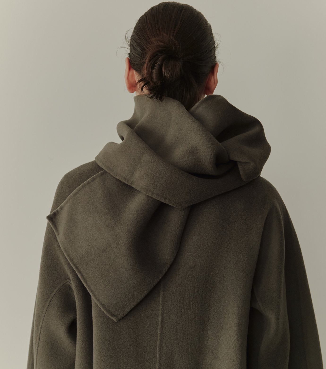 LE CIEL BLEU Double-Face Wrap Coat 新品 ル シェル ブルー - LE CIEL BLEU | Double-Face Wrap Coat | RESTIR