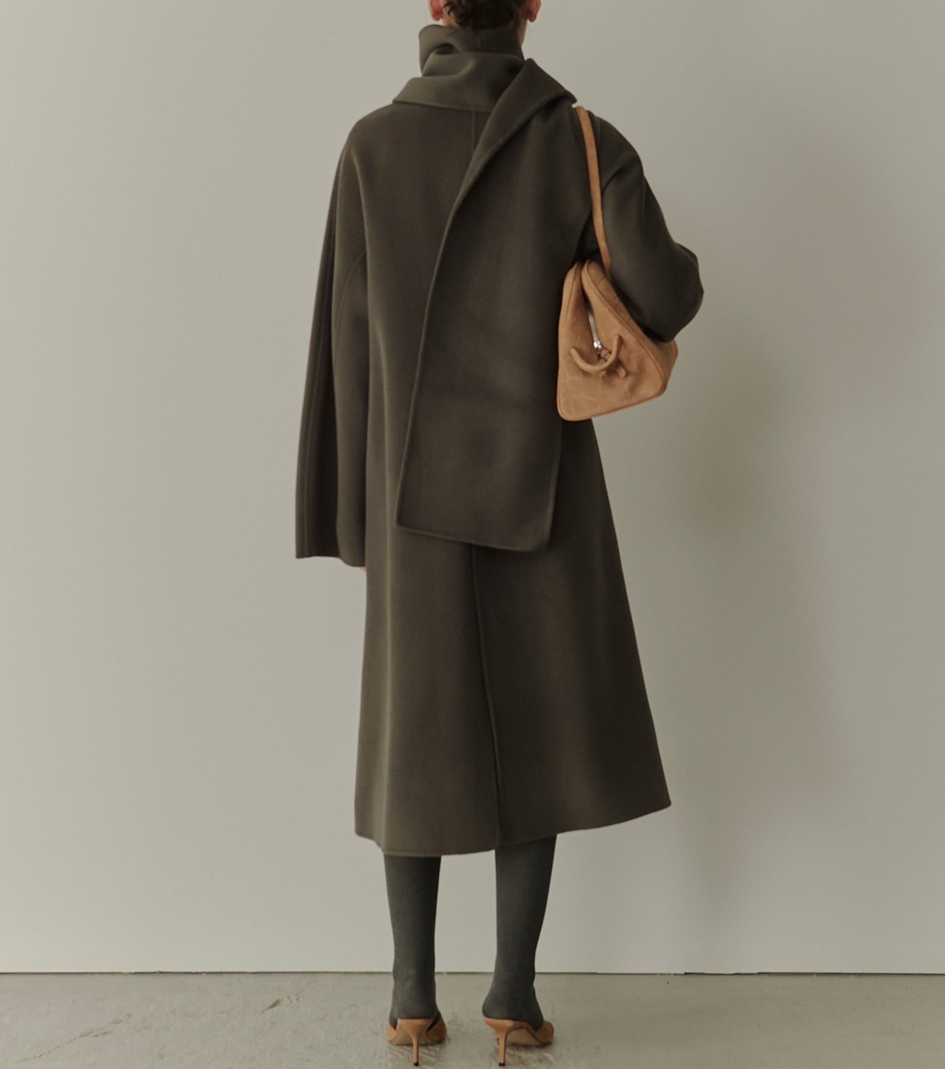 ル シェル ブルー - LE CIEL BLEU | Double-Face Wrap Coat | RESTIR