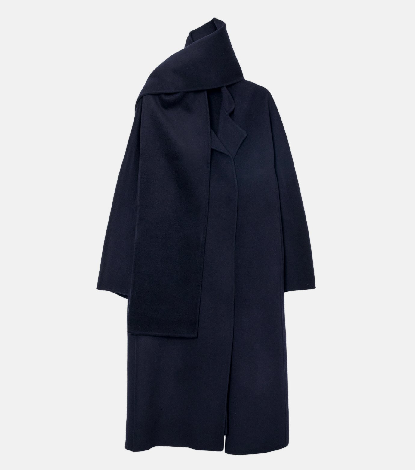 LE CIEL BLEU Double-Face Wrap Coat 新品 ル シェル ブルー - LE CIEL BLEU | Double-Face Wrap Coat | RESTIR