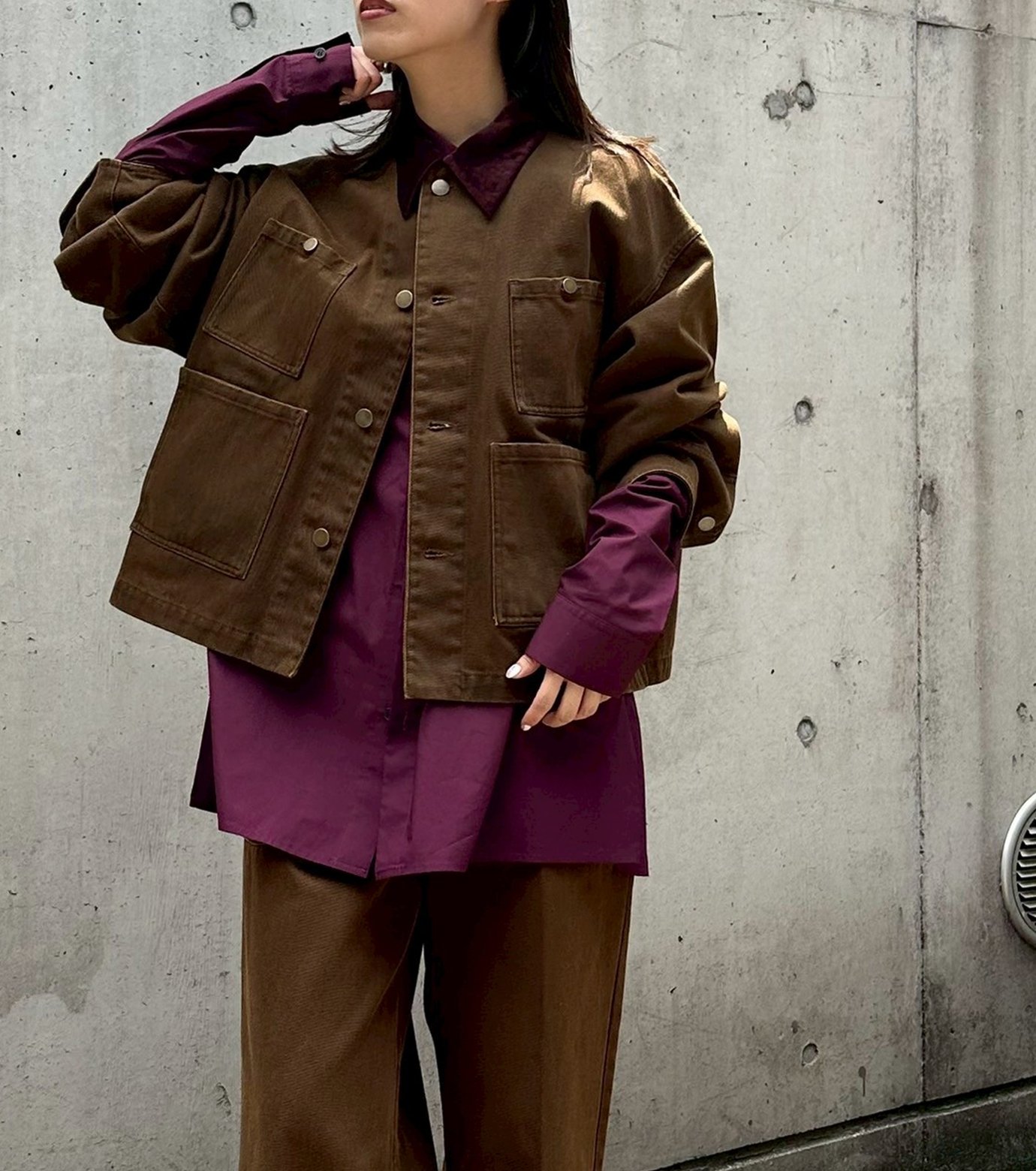 バック オープン シャツ IRENE RESTAIR 大人 カジュアル IRENE Fall/Winter 2024 | RESTIR リステア