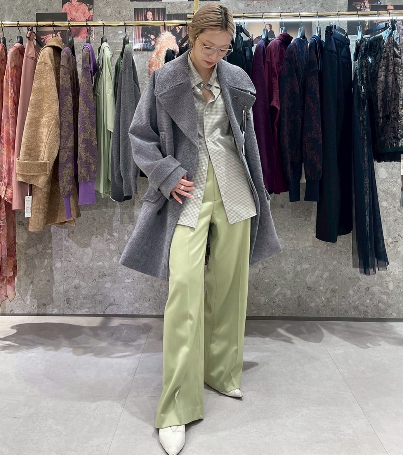 IRENE アイレネ Various Button Coat ボタンコート IRENE アイレネ Various Button Coat ボタンコート