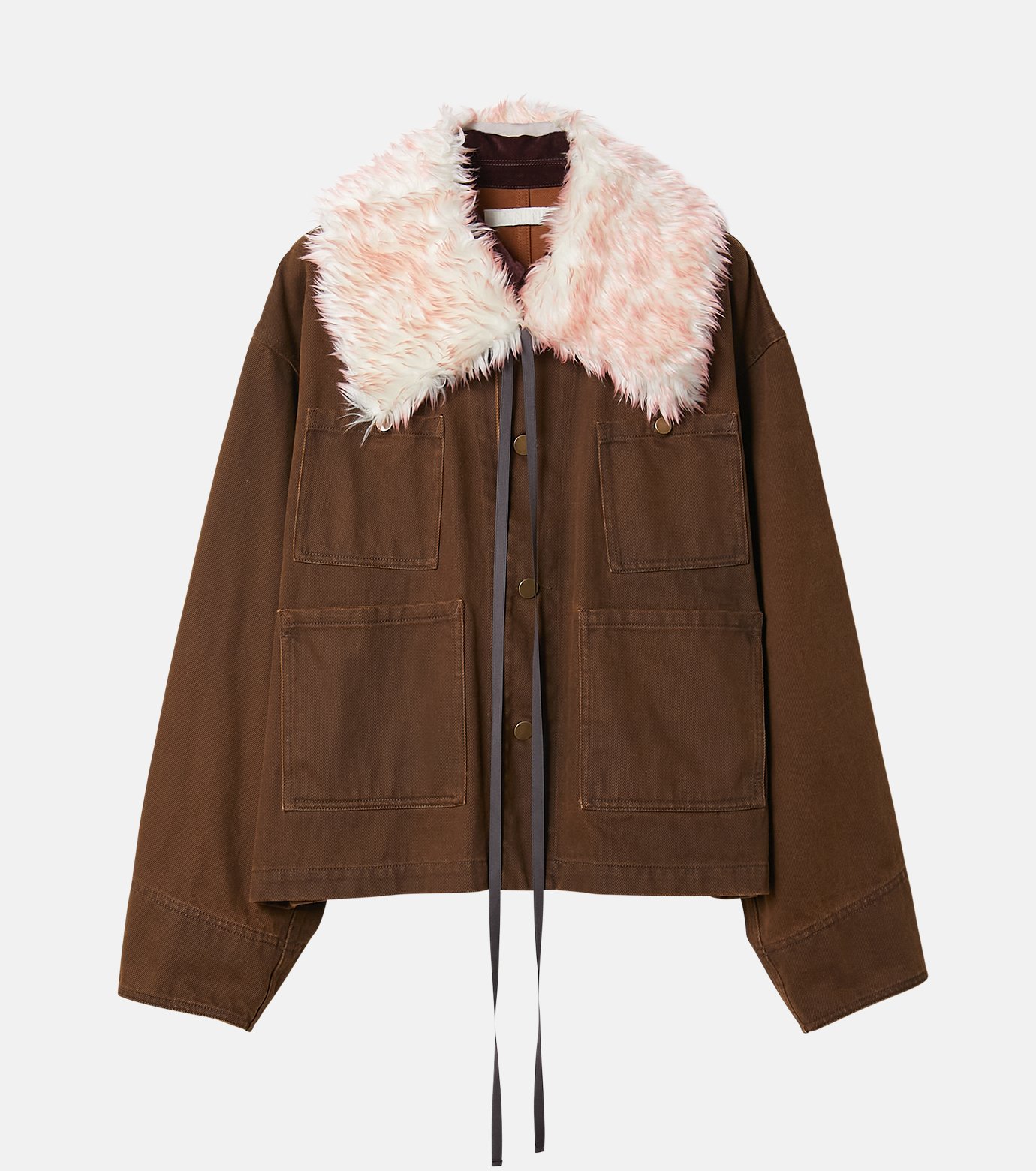 アイレネ - IRENENNE | Pigment Twill Blouson w/Fur | RESTIR リステア