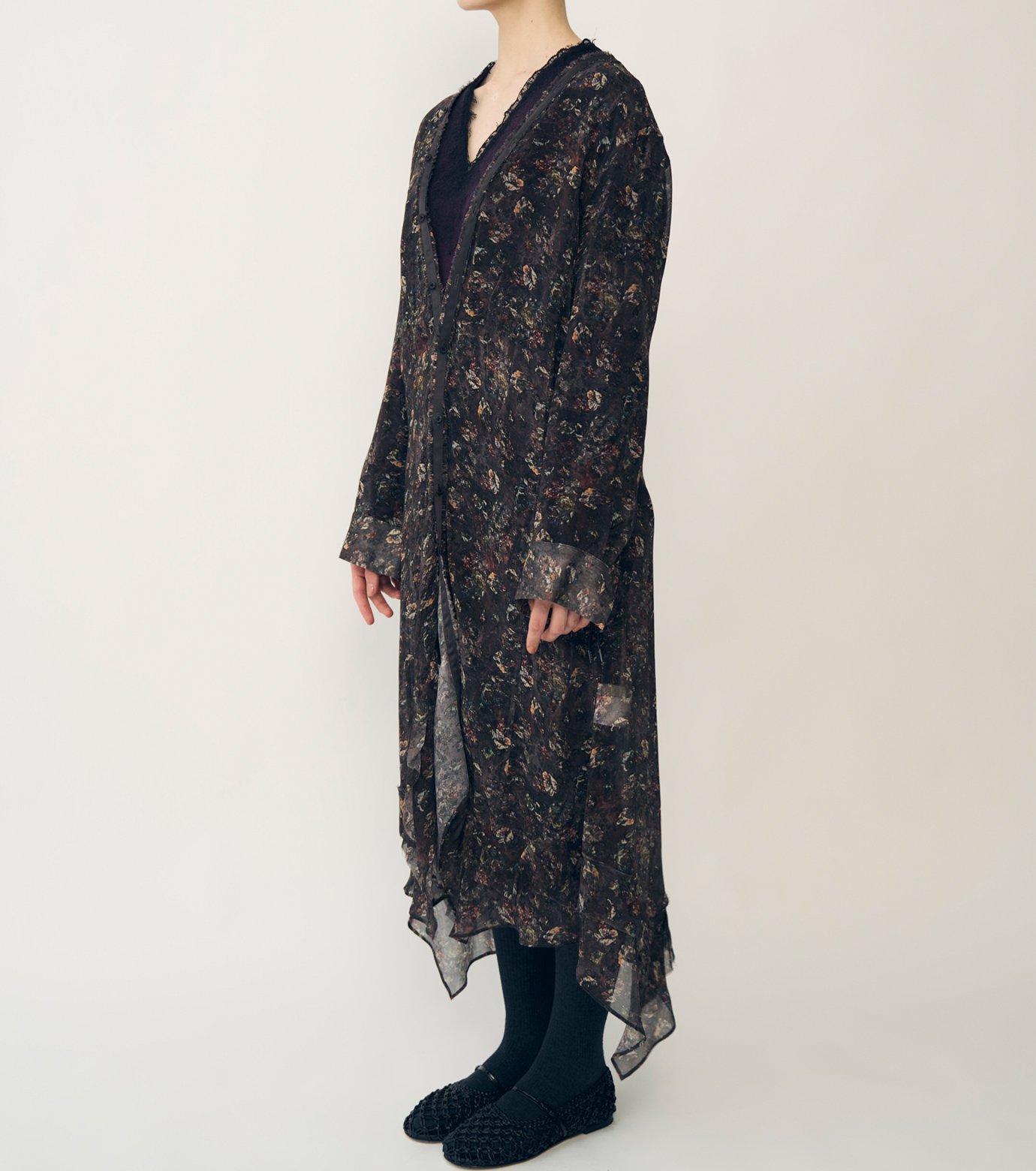 アイレネ - IRENENNE | Gathered Dressw/Floral&Mineral | RESTIR リステア