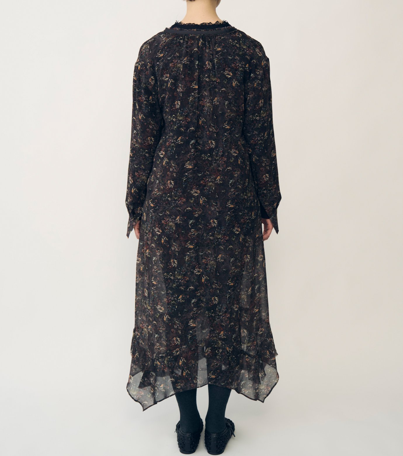 アイレネ - IRENENNE | Gathered Dressw/Floral&Mineral | RESTIR リステア