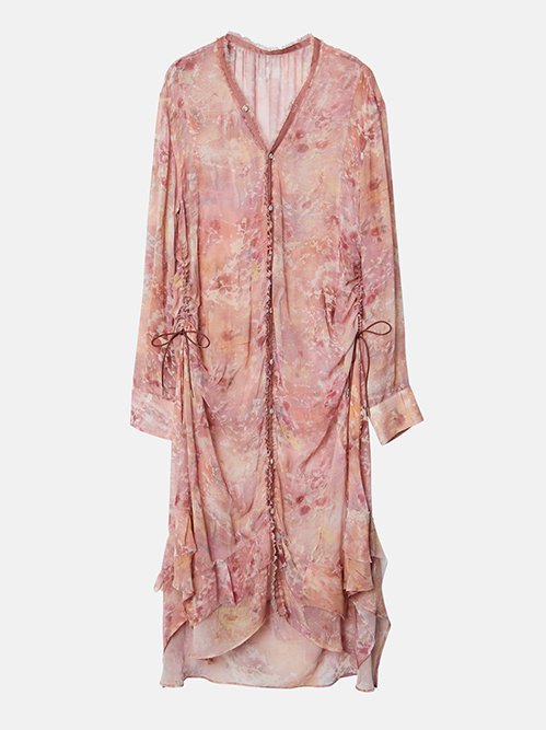 スカート IRENENNE Gathered Dressw/Floral&Mineral アイレネ - IRENENNE | Gathered Dressw/Floral&Mineral