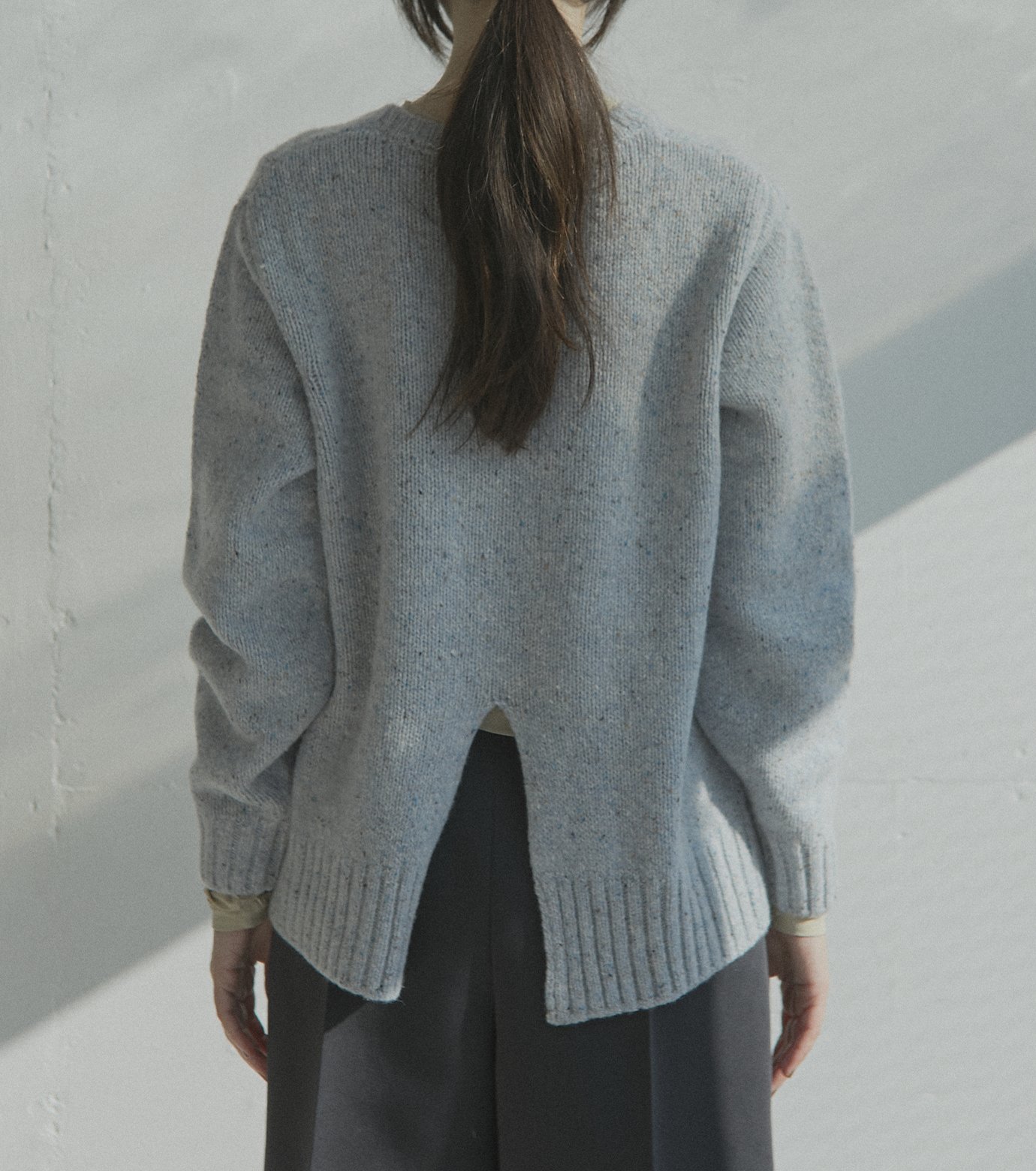 ル シェル ブルー - LE CIEL BLEU | Color Nep Knit-Light | RESTIR