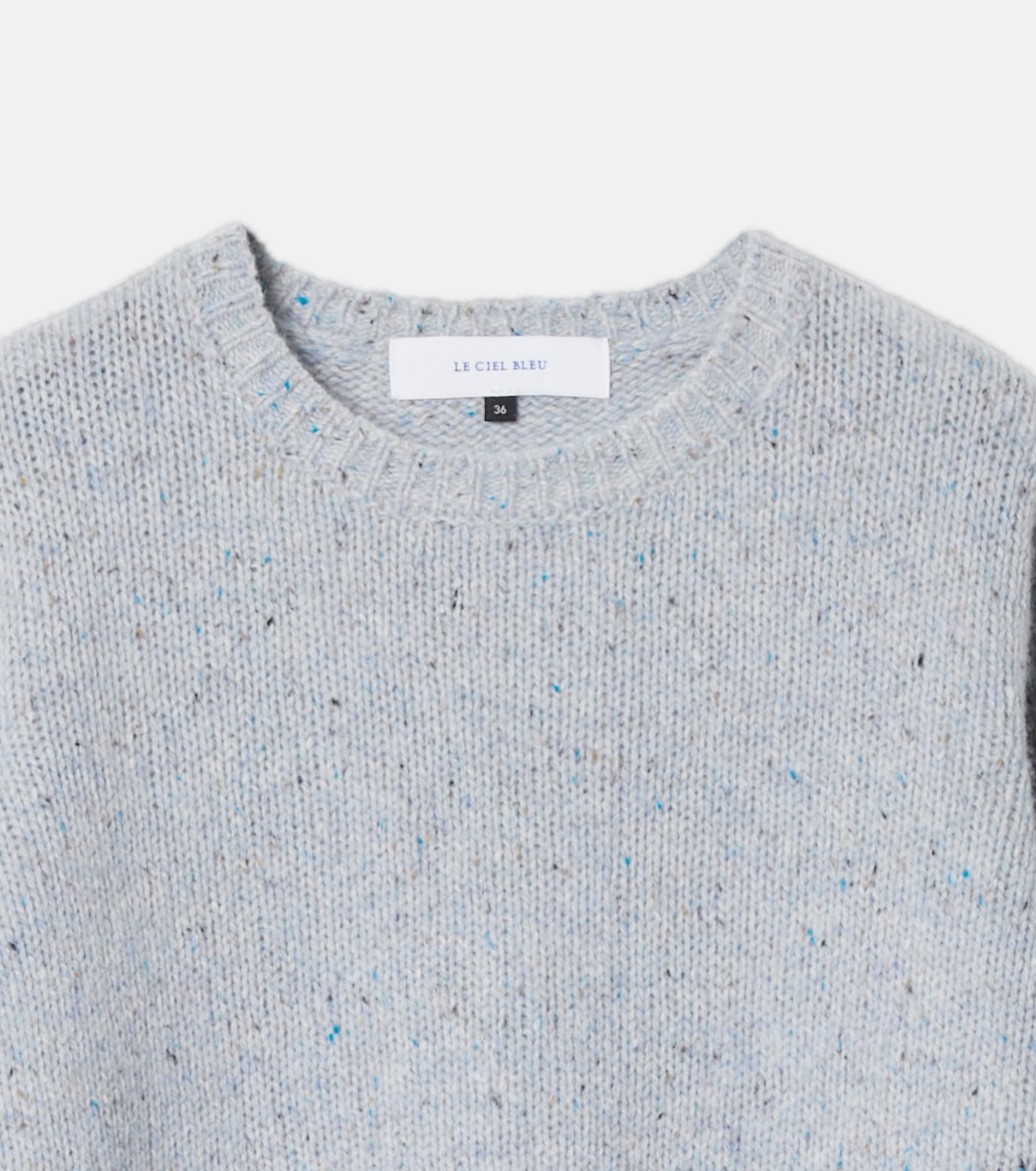 ル シェル ブルー - LE CIEL BLEU | Color Nep Knit-Light | RESTIR