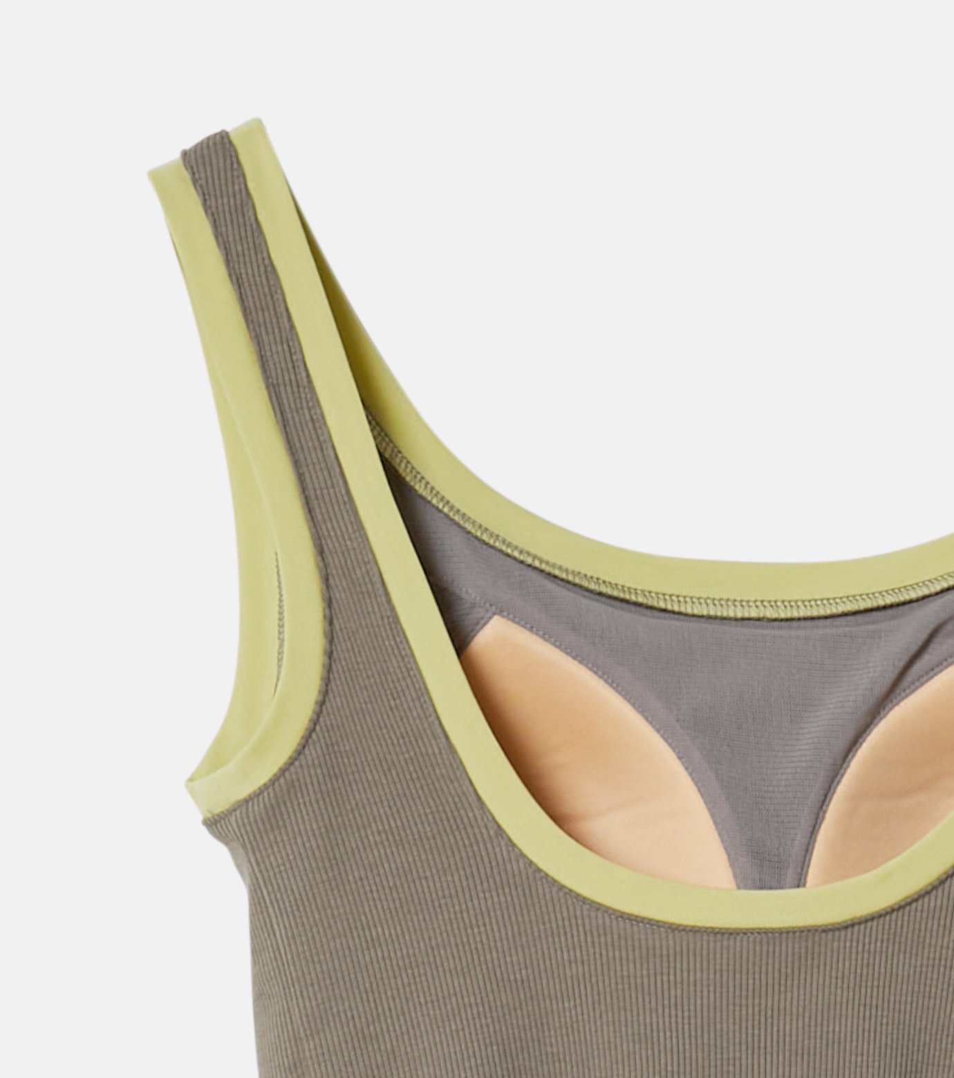 ル シェル ブルー - LE CIEL BLEU | Color Trimmed Tank
