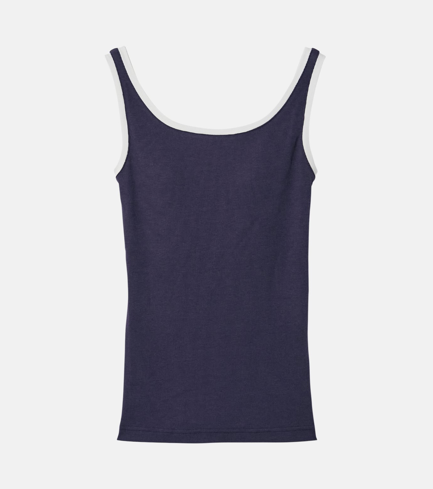 ル シェル ブルー - LE CIEL BLEU | Color Trimmed Tank