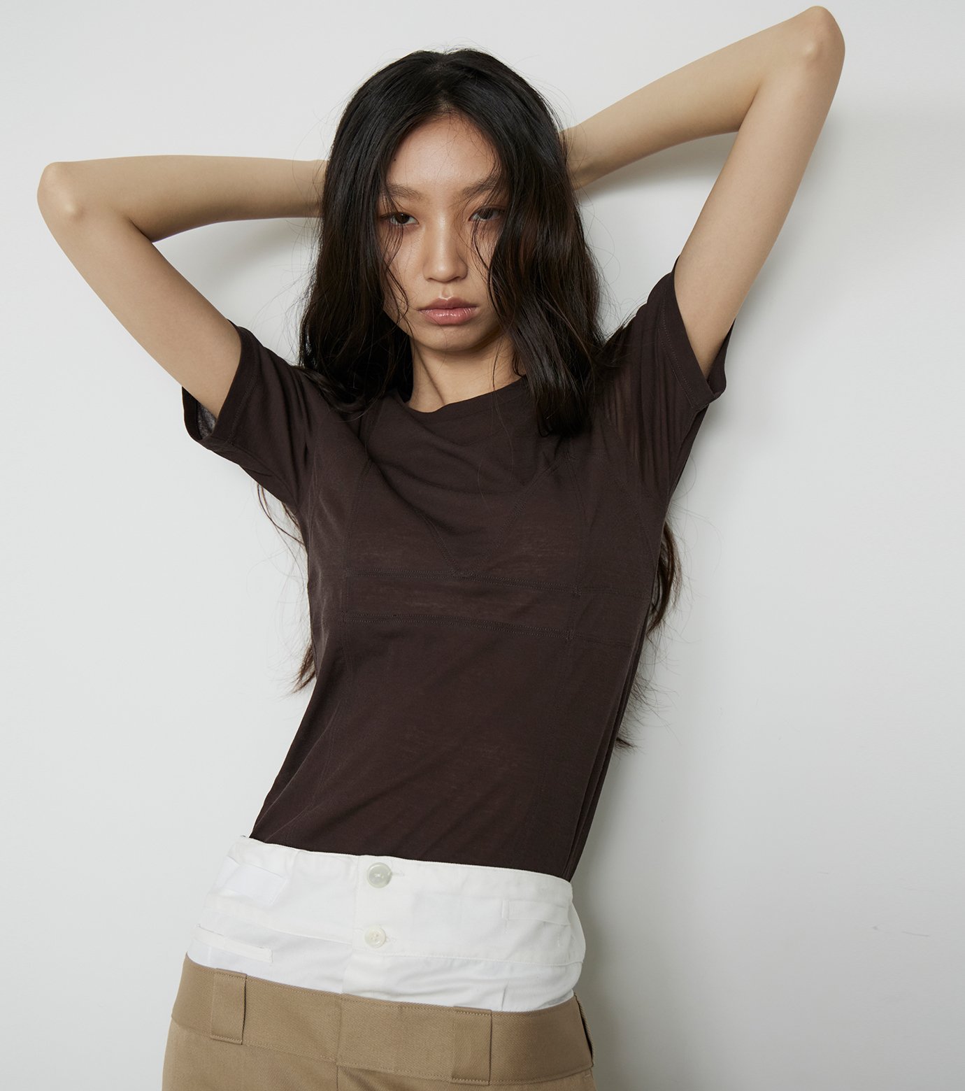 リエ【極美品】 LE CIEL BLEU ル シェル ブルー - LE CIEL BLEU | Moire Jacquard Mini
