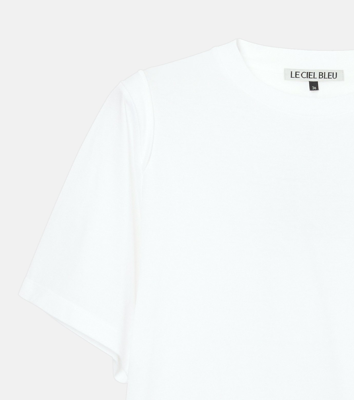 ル シェル ブルー - LE CIEL BLEU | T-Shirt with Hook and Eye