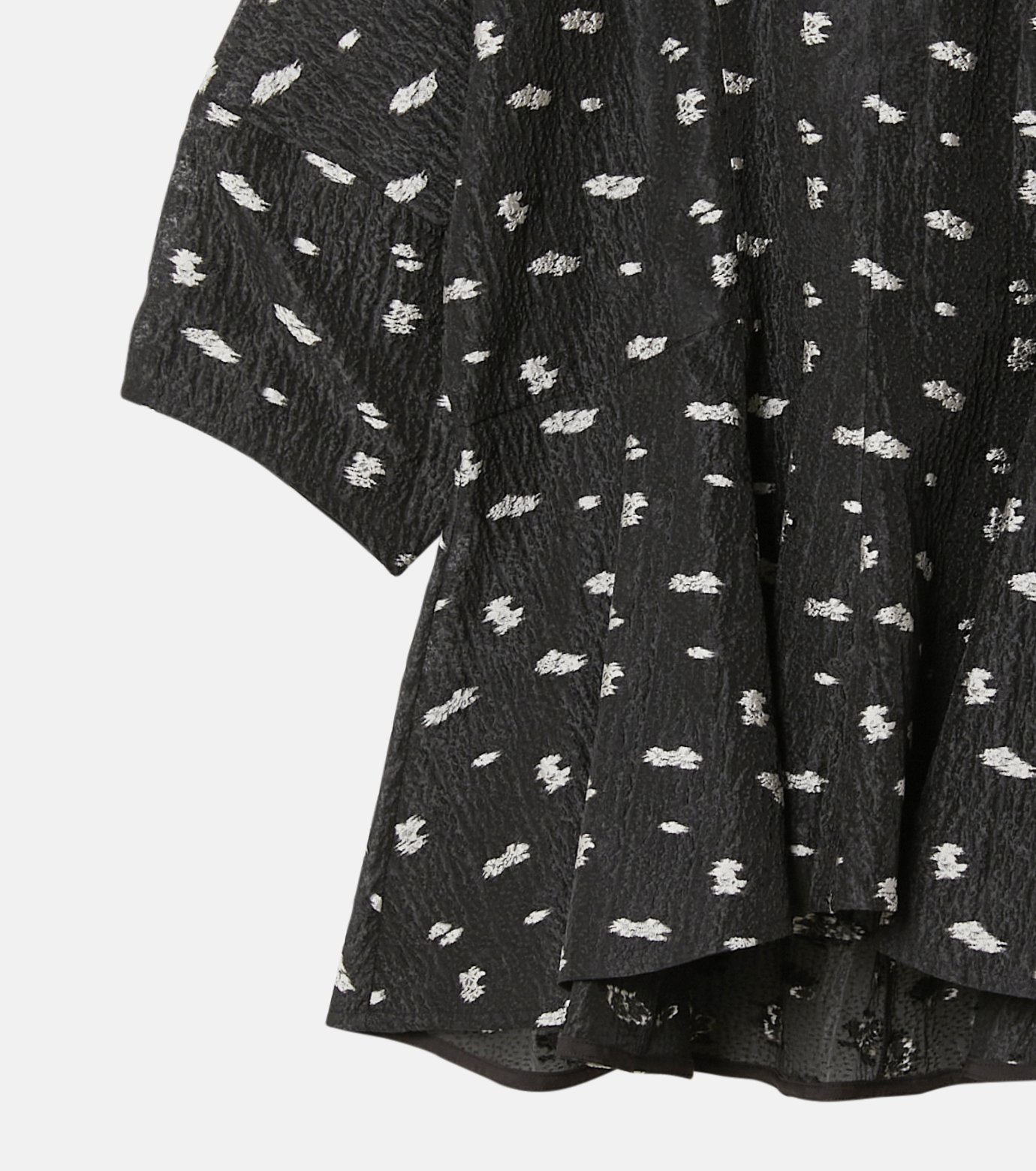 LE CIEL BLEU FlowerJacquardBlouse 38サイズ ル シェル ブルー - LE CIEL BLEU | Flower Jacquard | RESTIR