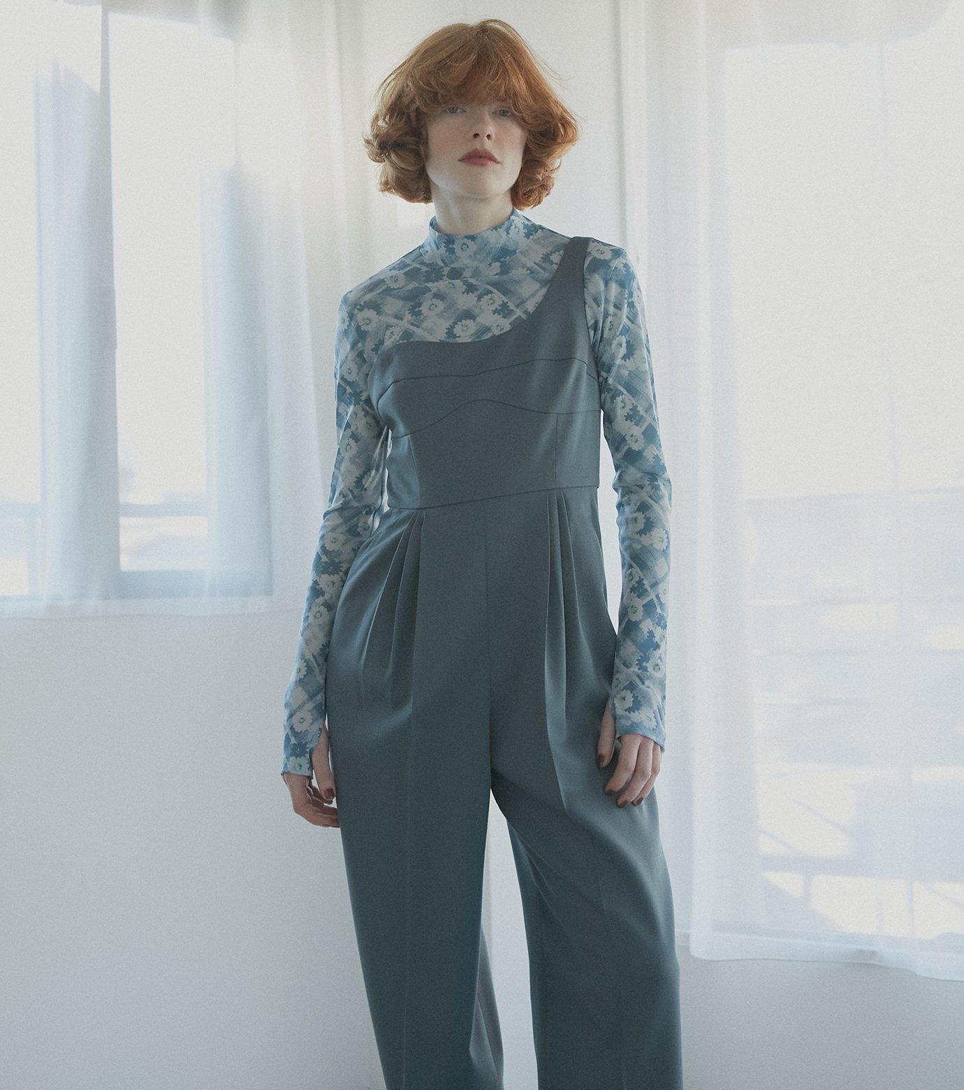 ル シェル ブルー - LE CIEL BLEU | One-Shouldered | RESTIR リステア