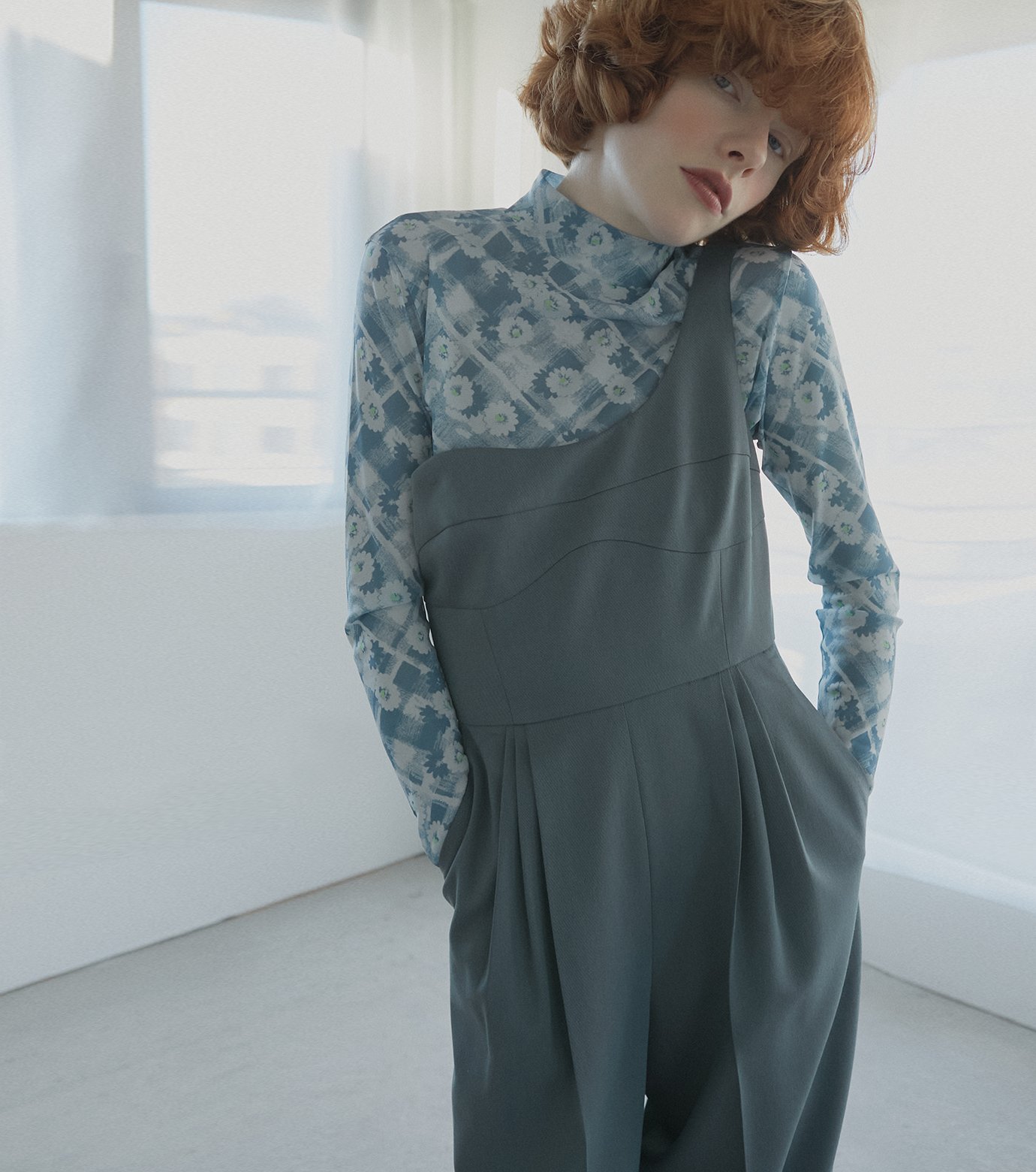 ル シェル ブルー - LE CIEL BLEU | One-Shouldered | RESTIR リステア