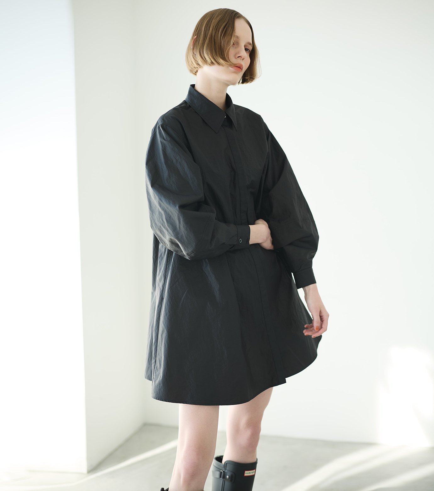 ル シェル ブルー - LE CIEL BLEU | Nylon Lether Shirts