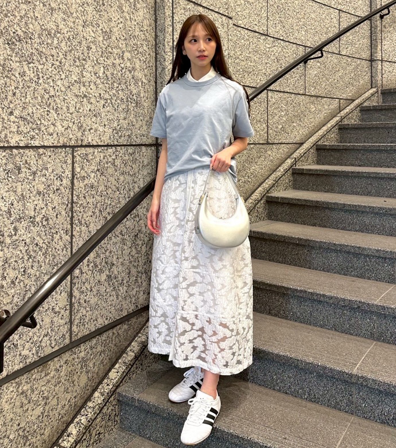 ル シェル ブルー - LE CIEL BLEU | Sheer Jacquard | RESTIR